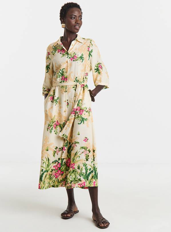 JD WILLIAMS Belted Shirt Dress 24